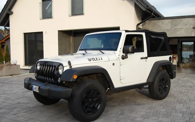 dolnośląskie Jeep Wrangler cena 87000 przebieg: 69000, rok produkcji 2017 z Chojnów